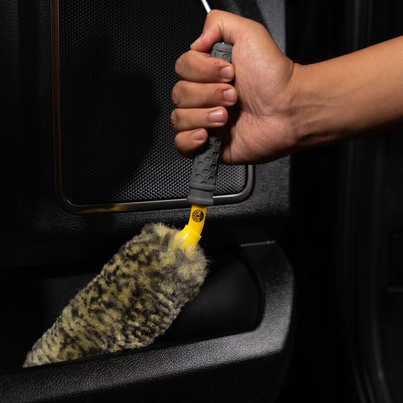 Rimpaca Chemical Guys Ultimate Wheel Brush Set - 3-Piece Wheel Cleaner Brush Kit with Soft Bristle Brushes for Cars, Trucks, SUVs, Motorcycles, and RVs - Safe for Rims, Grilles, and Tight Areas