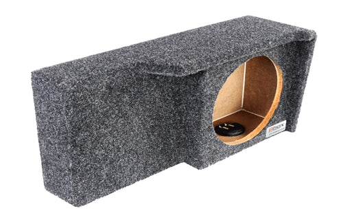 Bbox 10 Inch Single Sealed Subwoofer Enclosure - Accu-Tuned Sealed Subwoofer Boxes & Enclosures - Subwoofer Box Improves Sound, Audio Quality & Bass - Fits 2004 - 2008 Ford F150 Super Crew / Super Cab