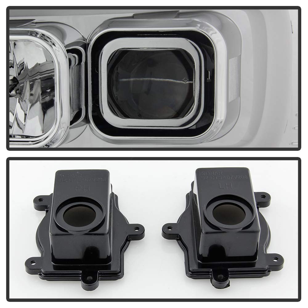 Projector Headlight Spyder - (PRO-YD-CSUB07V3-SB-C)