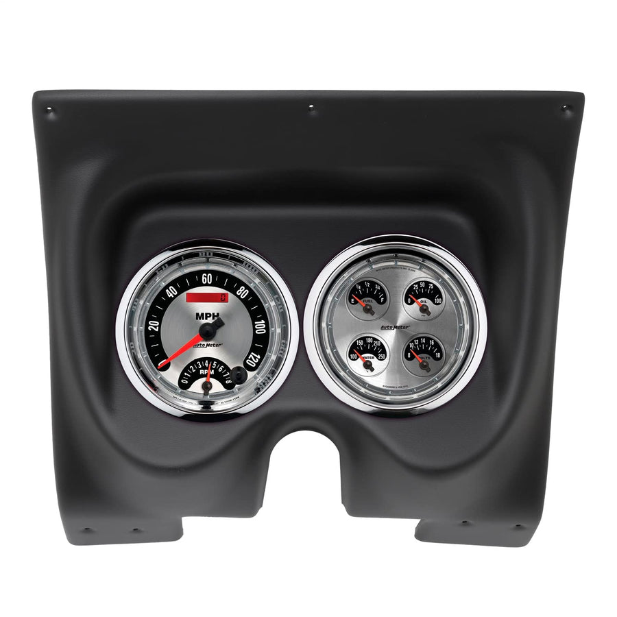 AutoMeter Dash Kit Direct Fit, 2 Pc, Camaro/Firebird 67-68, American Muscle (2129-01)