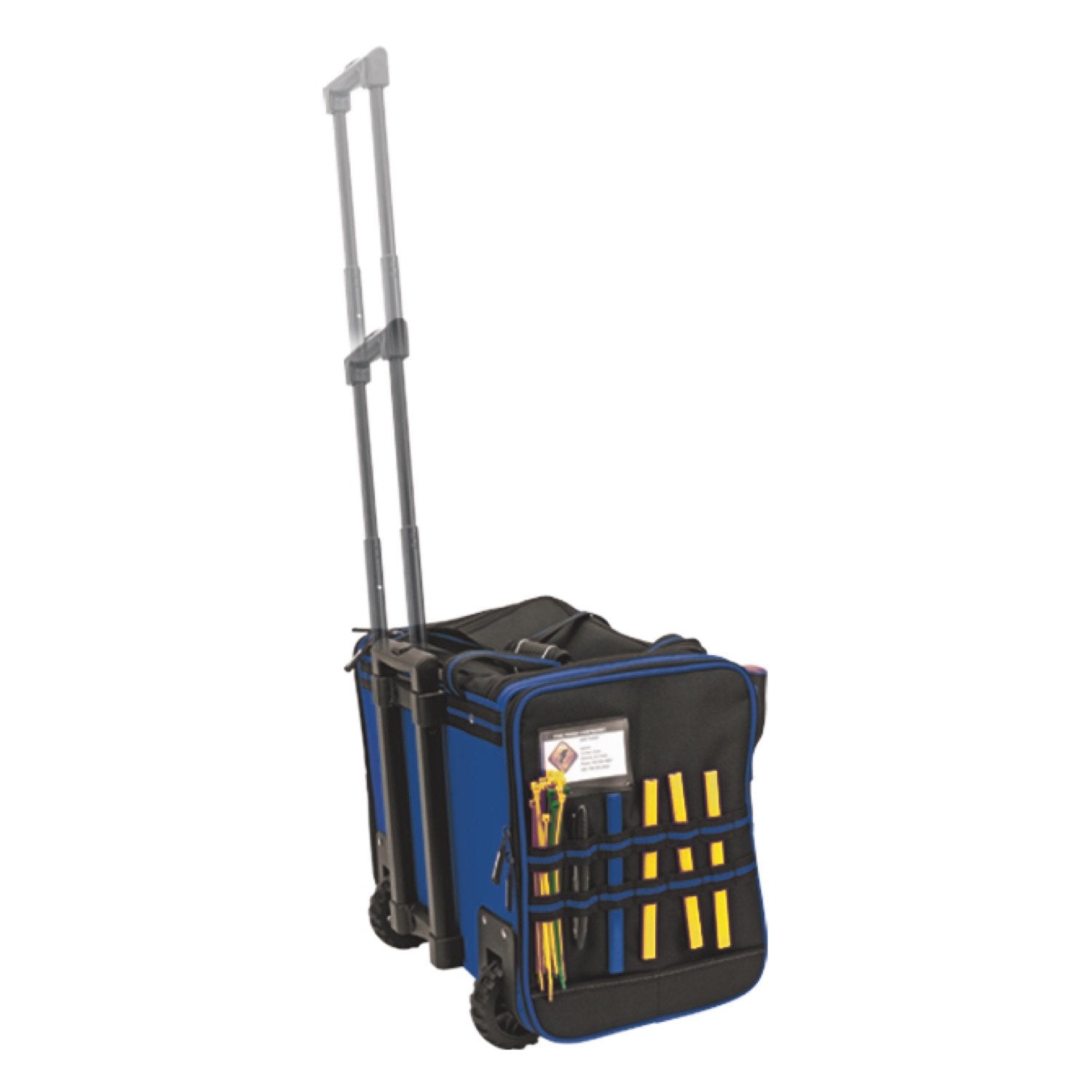 3 Piece Vaughan Tool Bag Set, with 18 inch Roller Tool Bag, 16 inch and 13 Inch Wide Mouth Bags, 1200D Polyester, Lots of Tool Storage, Heavy Duty Zippers, Shoulder Straps, Carry Handles - 240154