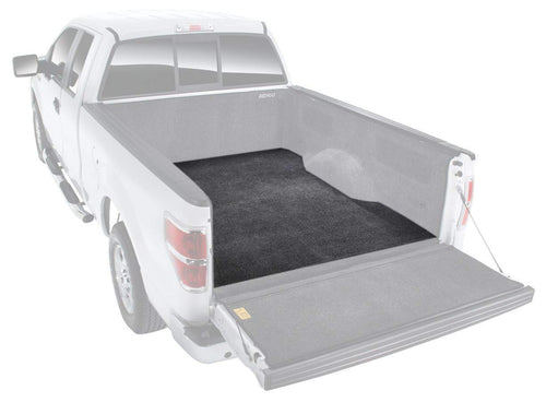 Classic Bed Mat Bedrug | 2004 - 2014 Ford F-150 Styleside 66.0 Bed, 06 - 08 Lincoln Mark (Models with Spray-In or No Bed Liner), Charcoal Grey | BMQ04SCS