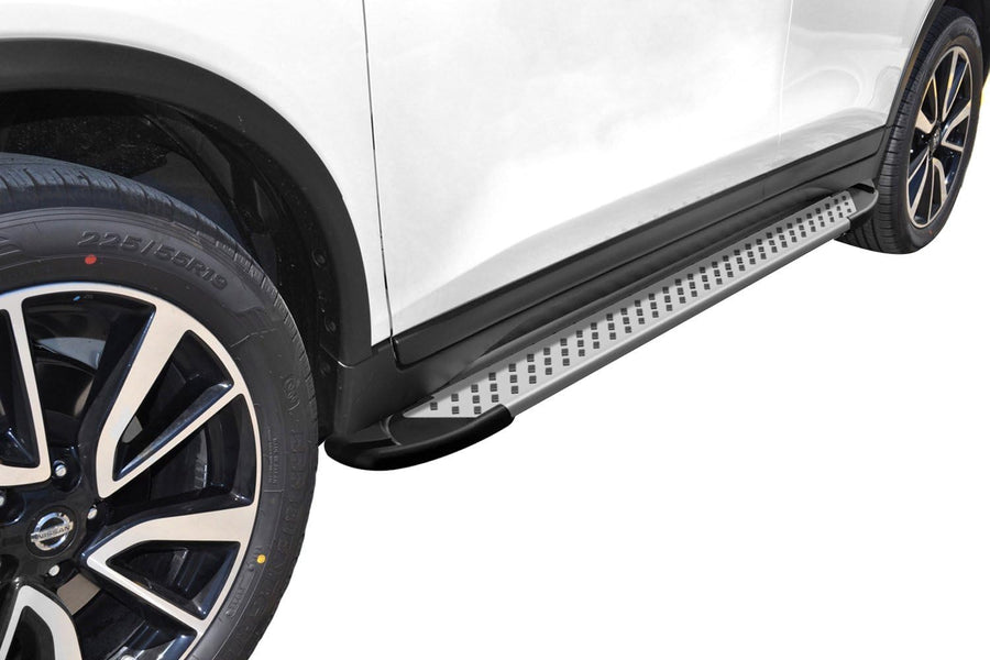 63017418-5.5" Romik RAL Series Silver Running Boards
