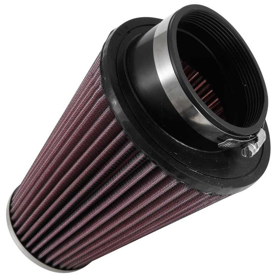 K&N Air Filter: Universal Clamp-On, High Performance, Premium, Washable, Replacement Filter: Flange Diameter: 3.5 In, Filter Height: 7 In, Flange Length: 1.75 In, Shape: Oval Straight, RF-1033