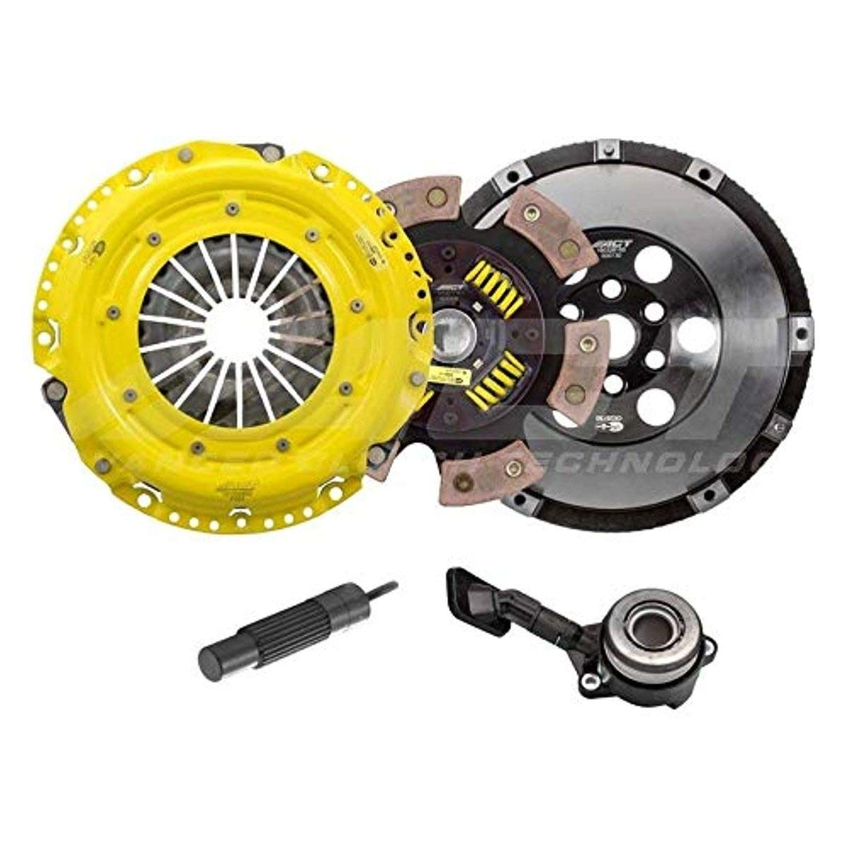 FF3-HDG6 ACT Clutch Kit (Hd ; 6 Puck Sprung Disc (G6); Includes Single Mass Flywheel), 1 Pack