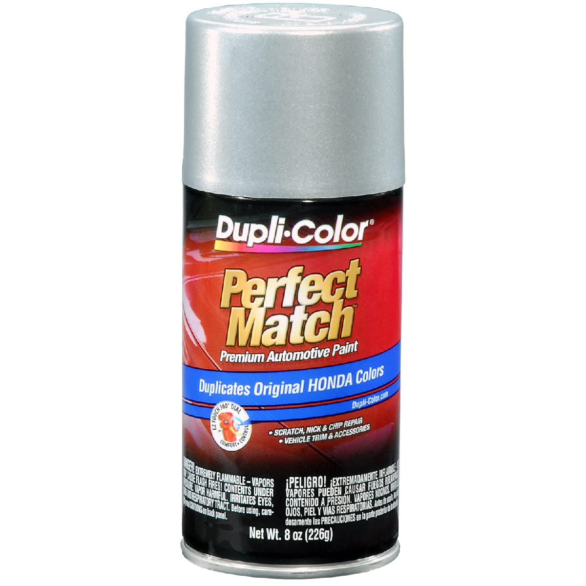 Honda Starlight Silver Metallic Dupli-Color EBHA09747 Perfect Match Automotive Spray Paint – 8 oz. Aerosol Can
