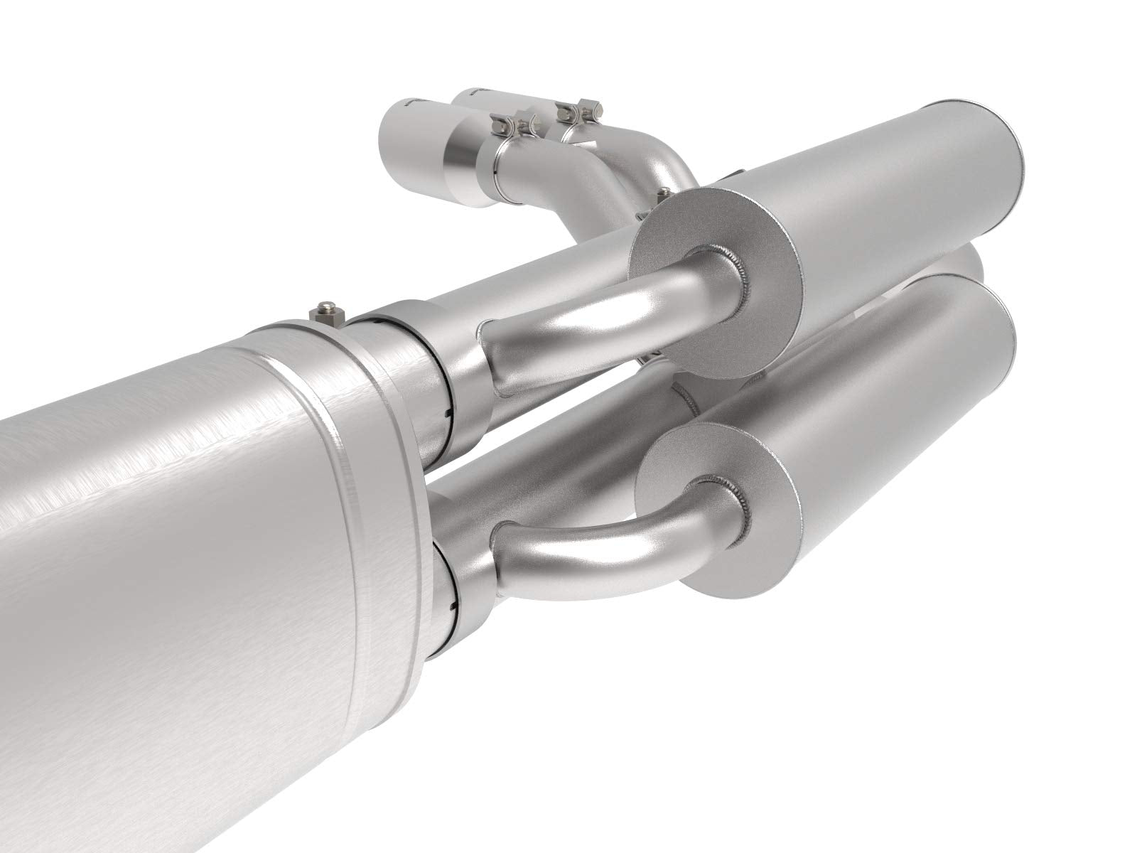 Rebel Series aFe Power 49-43117-P Cat-Back Exhaust System for Ford F-250/F-350