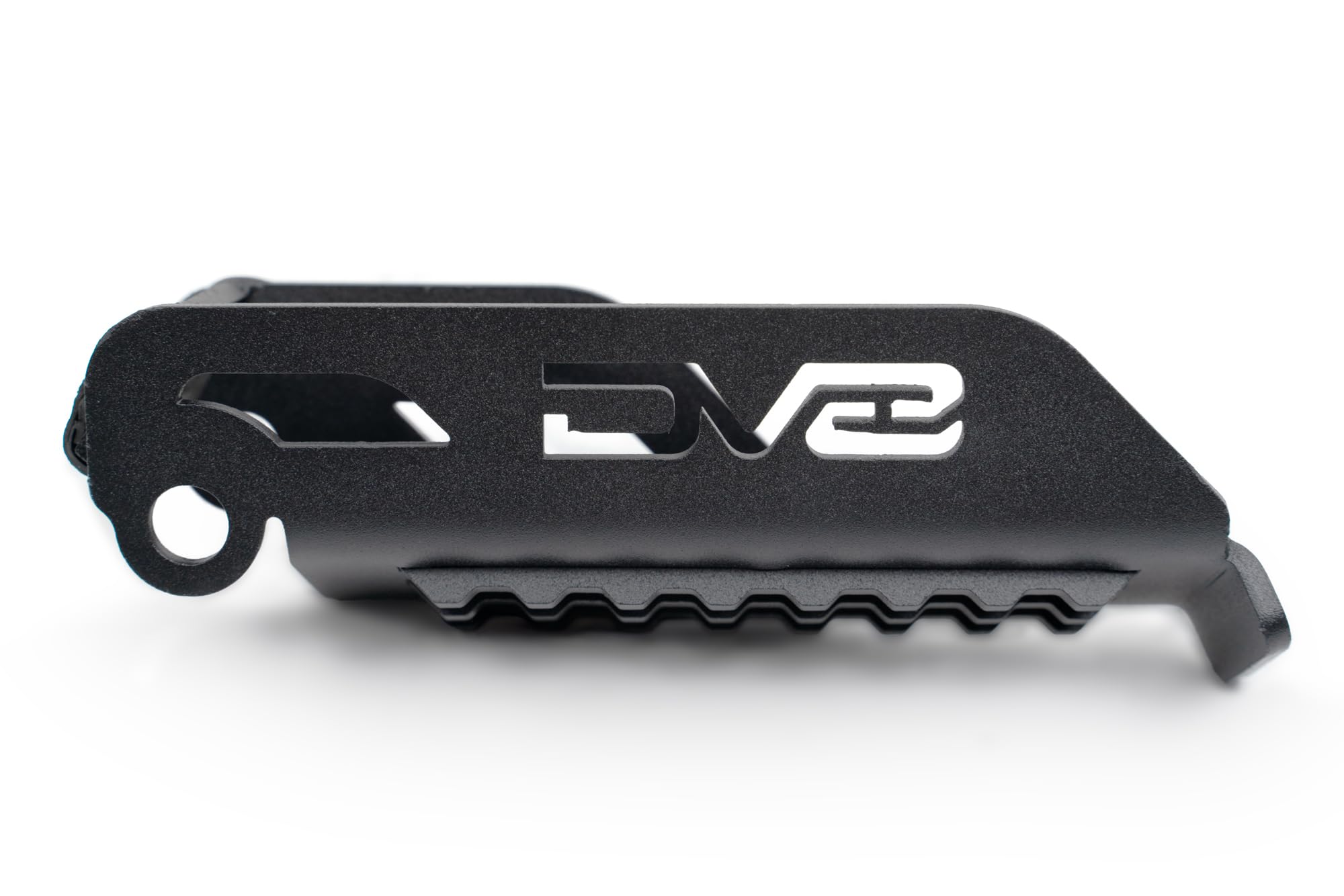 DV8 Offroad Foot Pegs for the Jeep Wrangler JK/JL & Gladiator JT 2007-2025 | Sold as a Pair | Rugged Anti-Slip Pedal Grip Design | Fits Front and Rear Hinges | Includes Padded Stopper