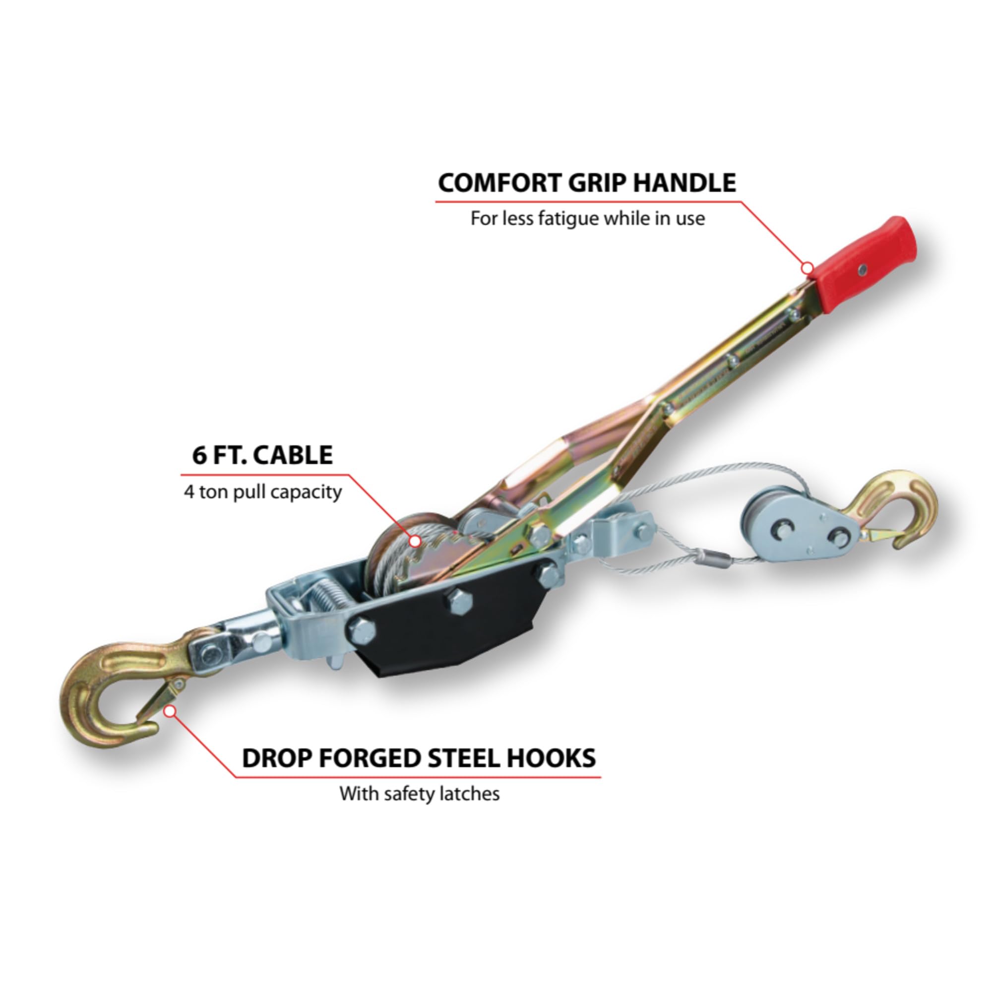 50-101 Performance Tool Power Puller - 4 Ton Capacity