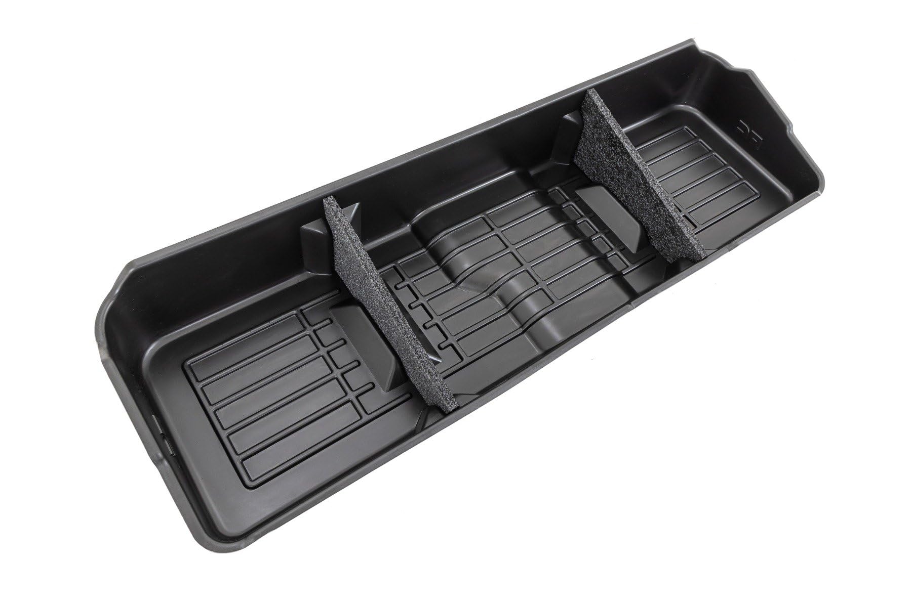 Under Seat Storage Rough Country for Chevy Silverado 1500 & GMC Sierra 1500 (2007-2013) CrewCab - Custom-Fit, Durable, Anti-Skid Under Seat Truck Storage