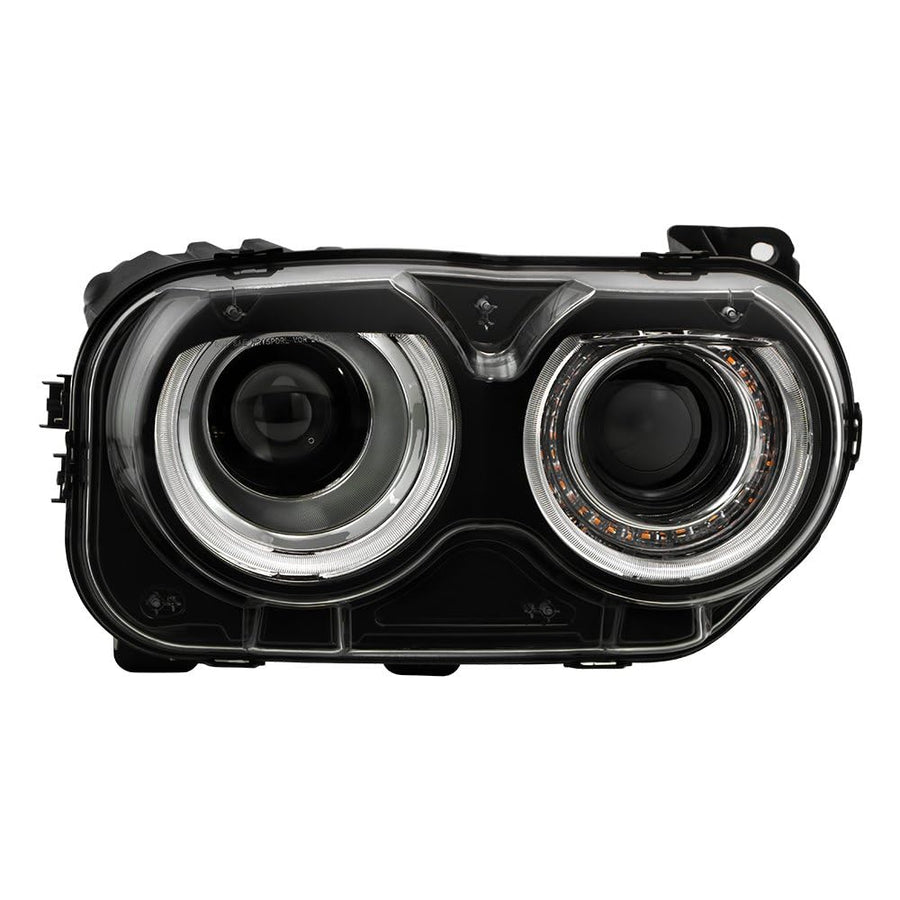 Dodge Challenger Spyder (POE) 15-20 HID w/LED DRL Headlight - Low Beam-D3S(Not Included) ; High Beam-D3S(Not Included) ; Signal-LED - OE Right
