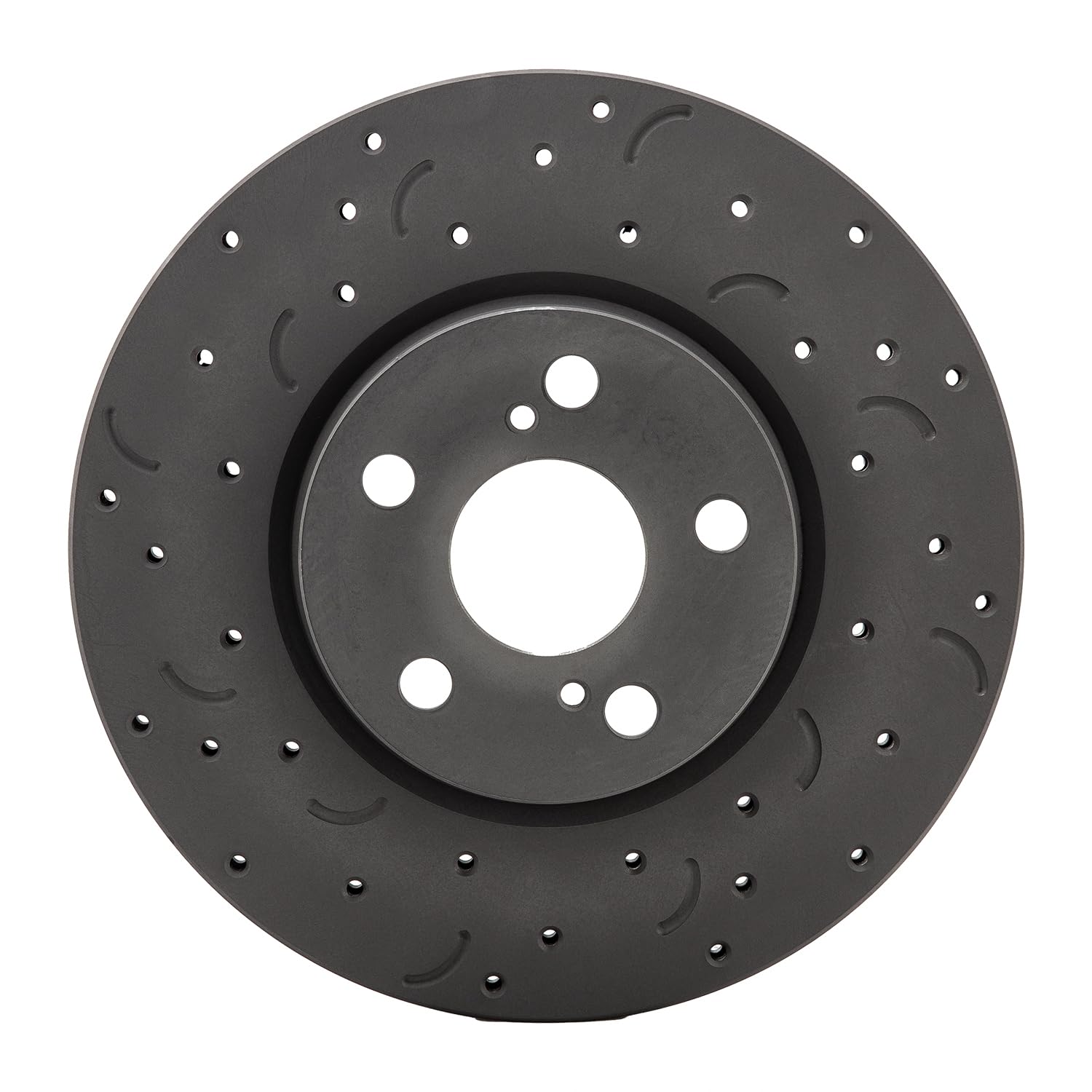 Hawk Performance Brakes - Talon HTC4979 Cross-Drilled and Slotted Vented Rotor, 10.83 in. Diameter, 1.83 in. Height