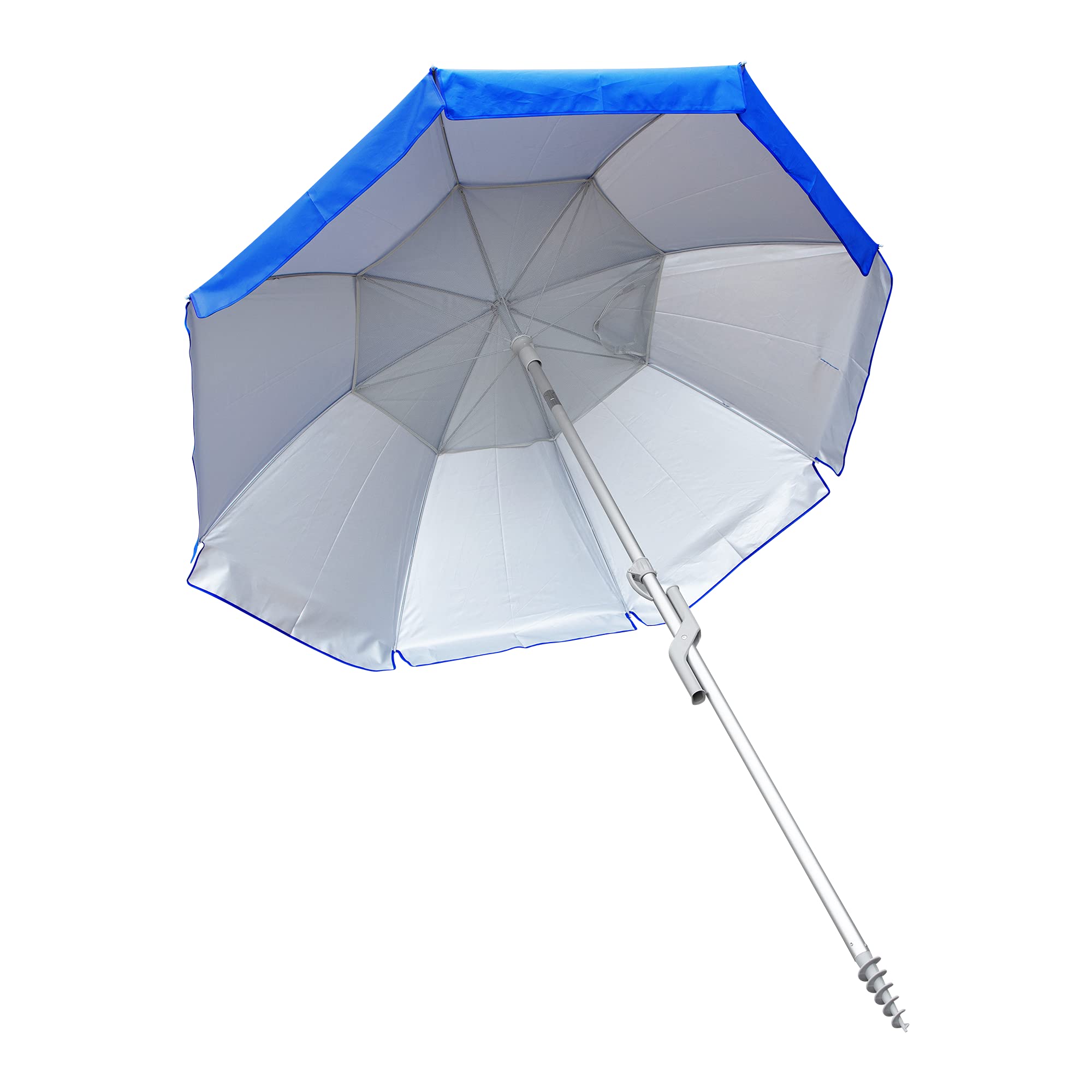 7' Hurley Beach Umbrella, Signal Blue
