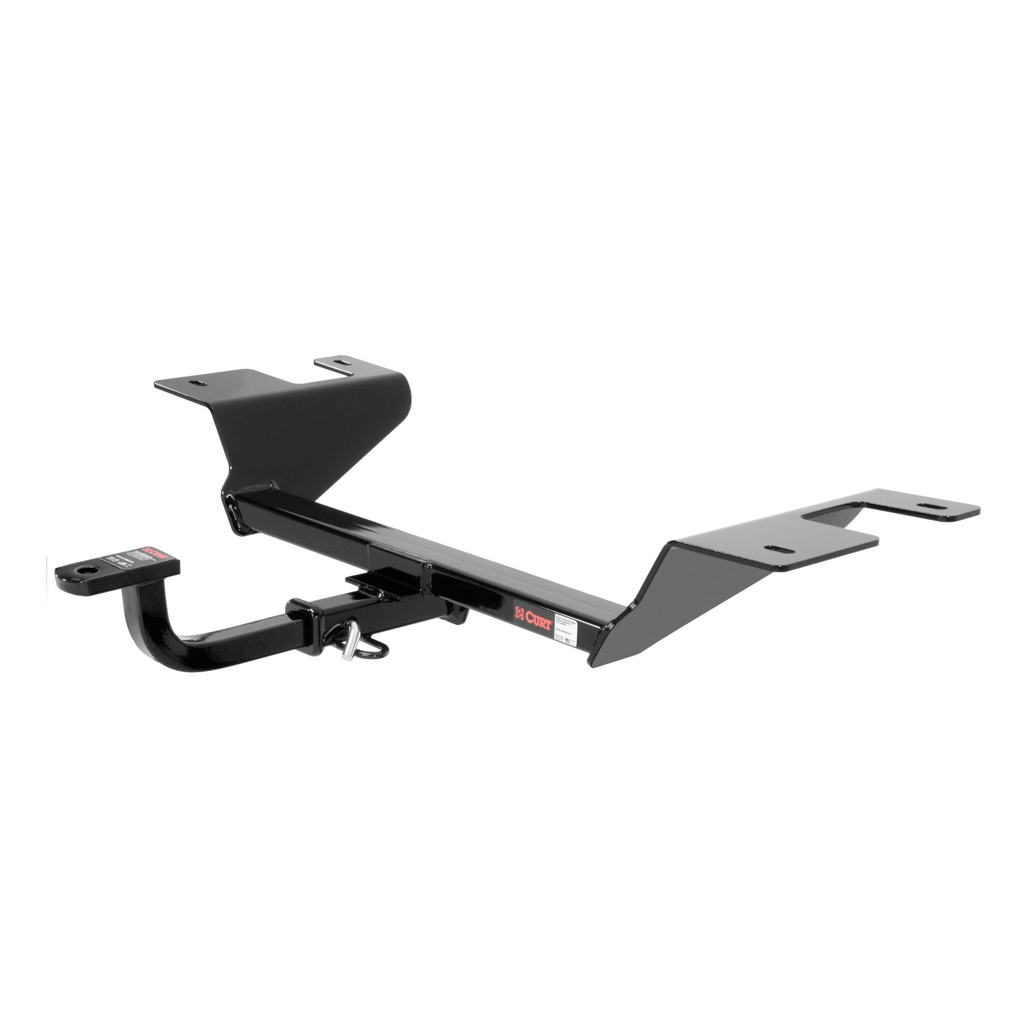 CURT Class 1 Trailer Hitch with Ball Mount, 1-1/4-In Receiver, Fits Buick Verano, Select Chevrolet Cruze