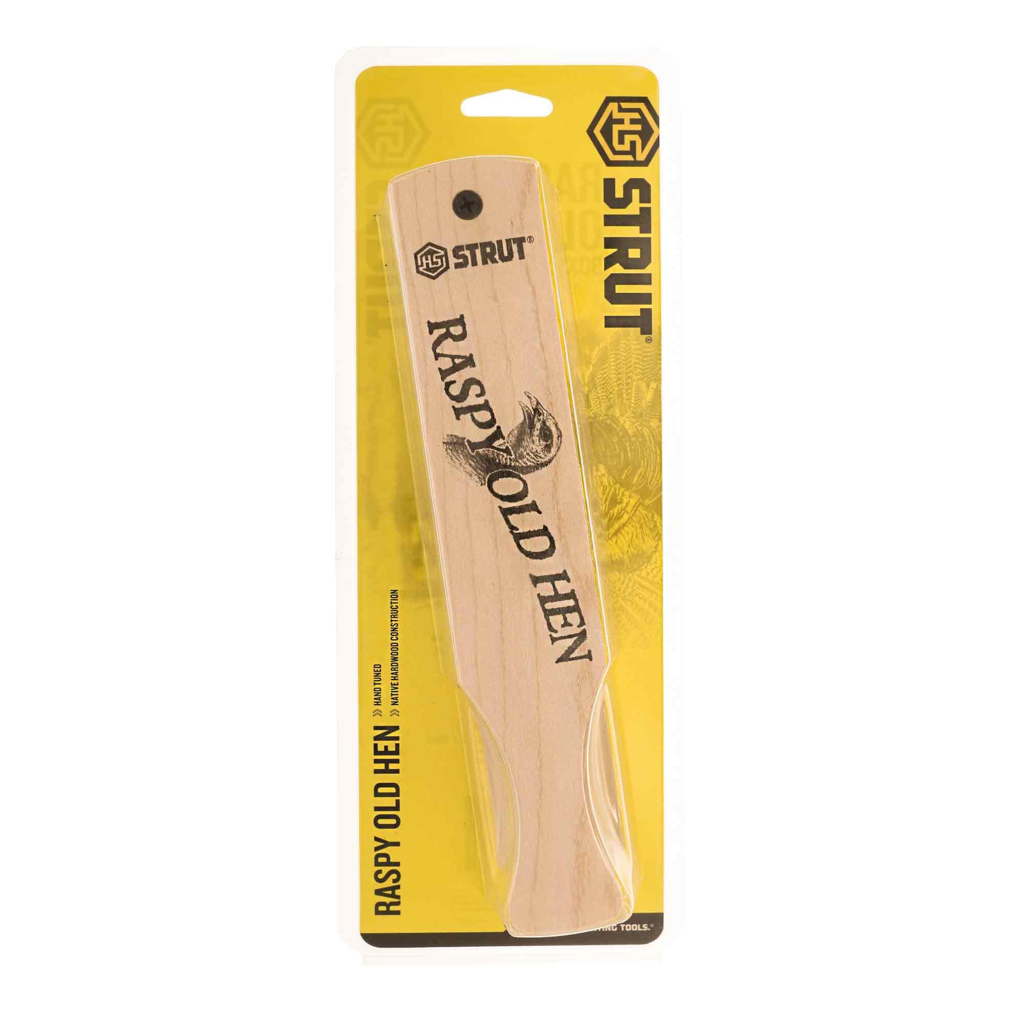 Hunters Specialties Box Call Raspy Old Hen - Native Hardwood Construction Wide Range of Realistic Turkey Sounds