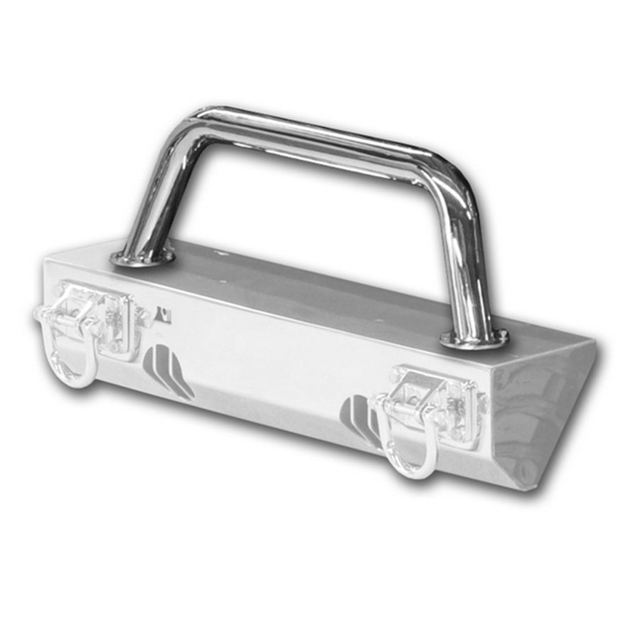 XHD Rugged Ridge Bumper Overrider Hoop | Stainless Steel, Polished | 11540.16 | Fits Bumpers from