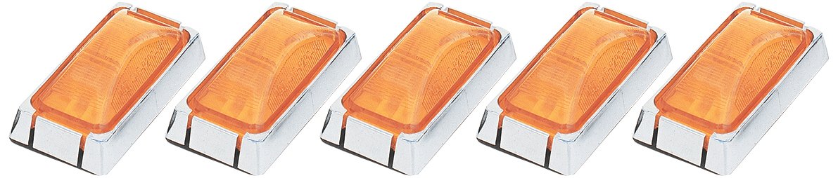 20-240S Pacer Performance Hi-Five Smoke Chevy Style Cab Roof Light, (Pack of 5)