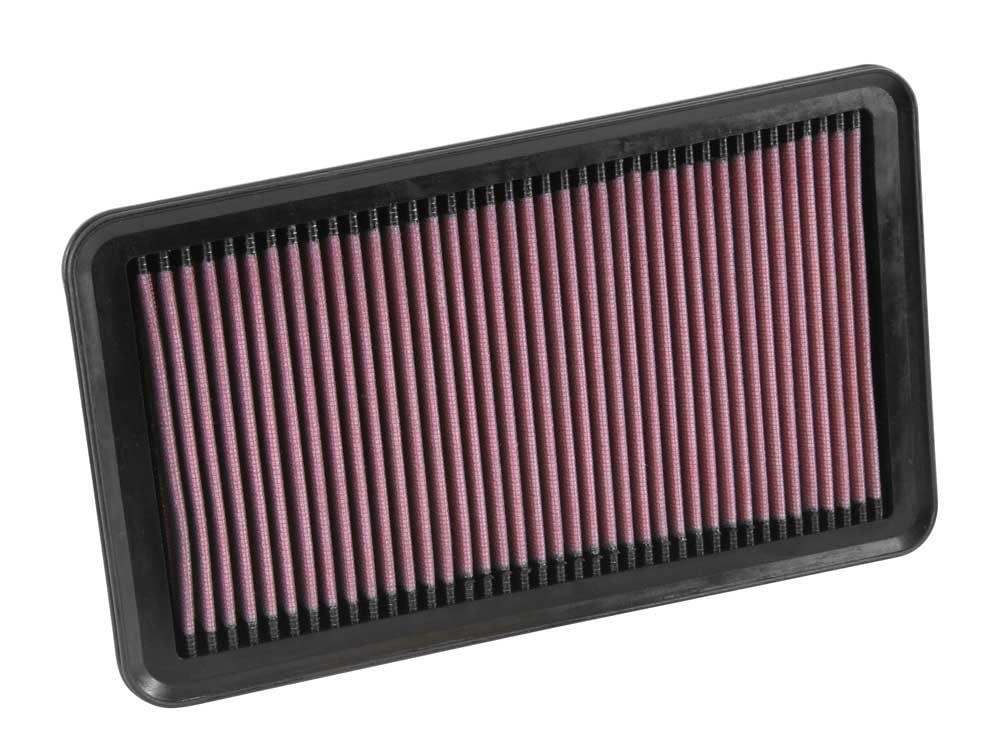 K&N Engine Air Filter: Replacement Car Air Filter, Reusable, Clean Every 75,000 Miles, Washable, Premium: Compatible with 2015-2017 Chrysler 200, 33-5025