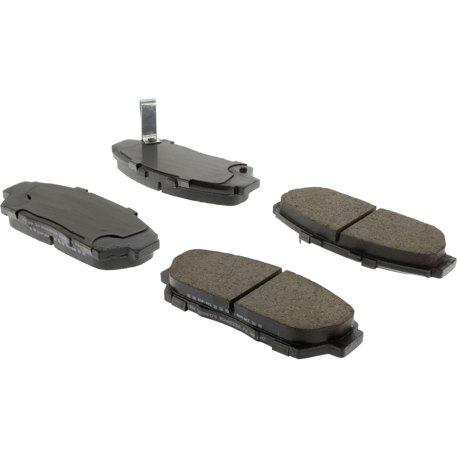 Front StopTech 308.06170 Brake Pads with Shims and Hardware Street