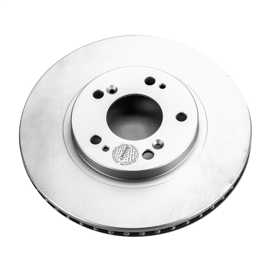 Power Stop JBR1122EVC Genuine Geomet Coated Front Brake Rotor For Mitsubishi Endeavor 2004-2008, Mitsubishi Endeavor 2010-2011 [Model Specific]