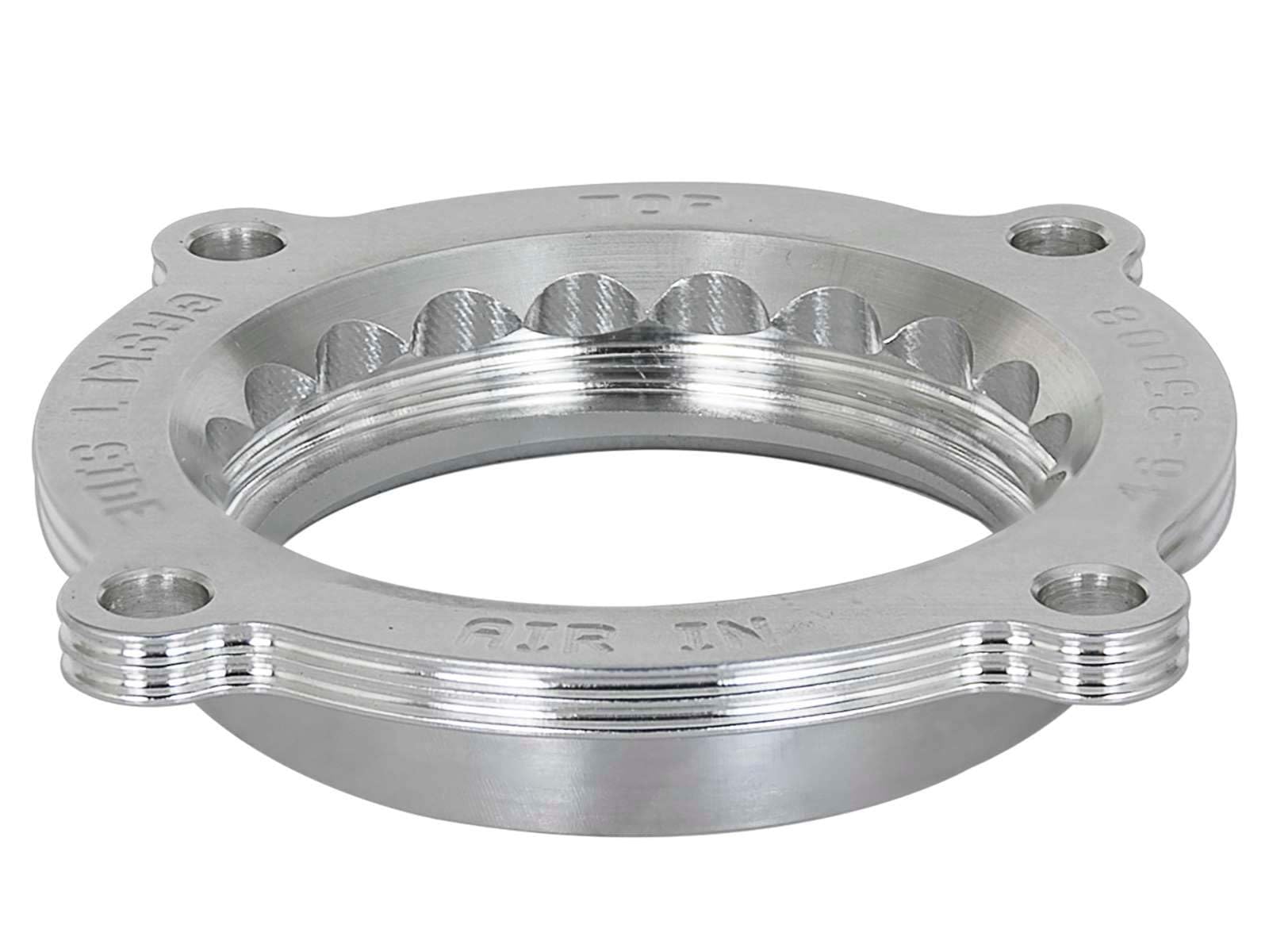 aFe Power Throttle Body Spacer Kit Silver Bullet Jeep Wrangler (JL)/Gladiator (JT) 18-24 V6-3.6L #46-35008