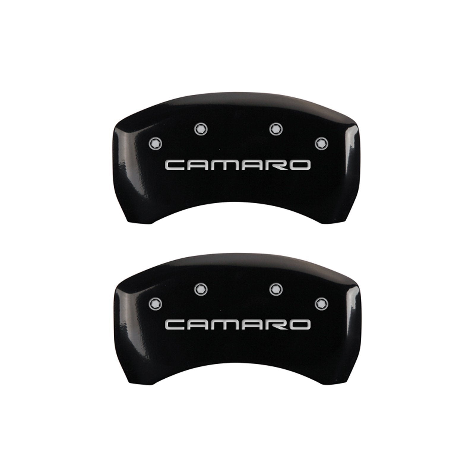 Caliper Covers MGP 14027SCA4BK with Black Powder Coat Finish, (Set of 4)