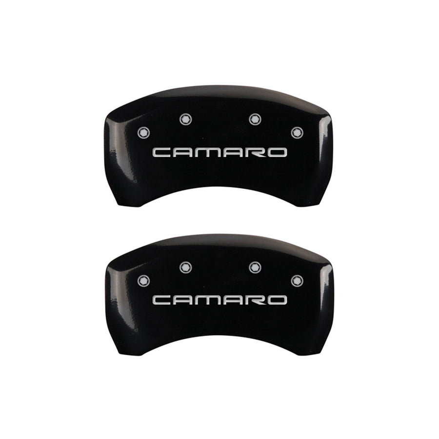 Caliper Covers MGP 14027SCA4BK with Black Powder Coat Finish, (Set of 4)