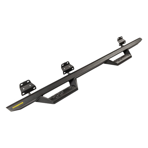 Angular Drop Steps Smittybilt EXT24CC-TX Textured Black, Fits 2024+ Toyota Tacoma Double Cab