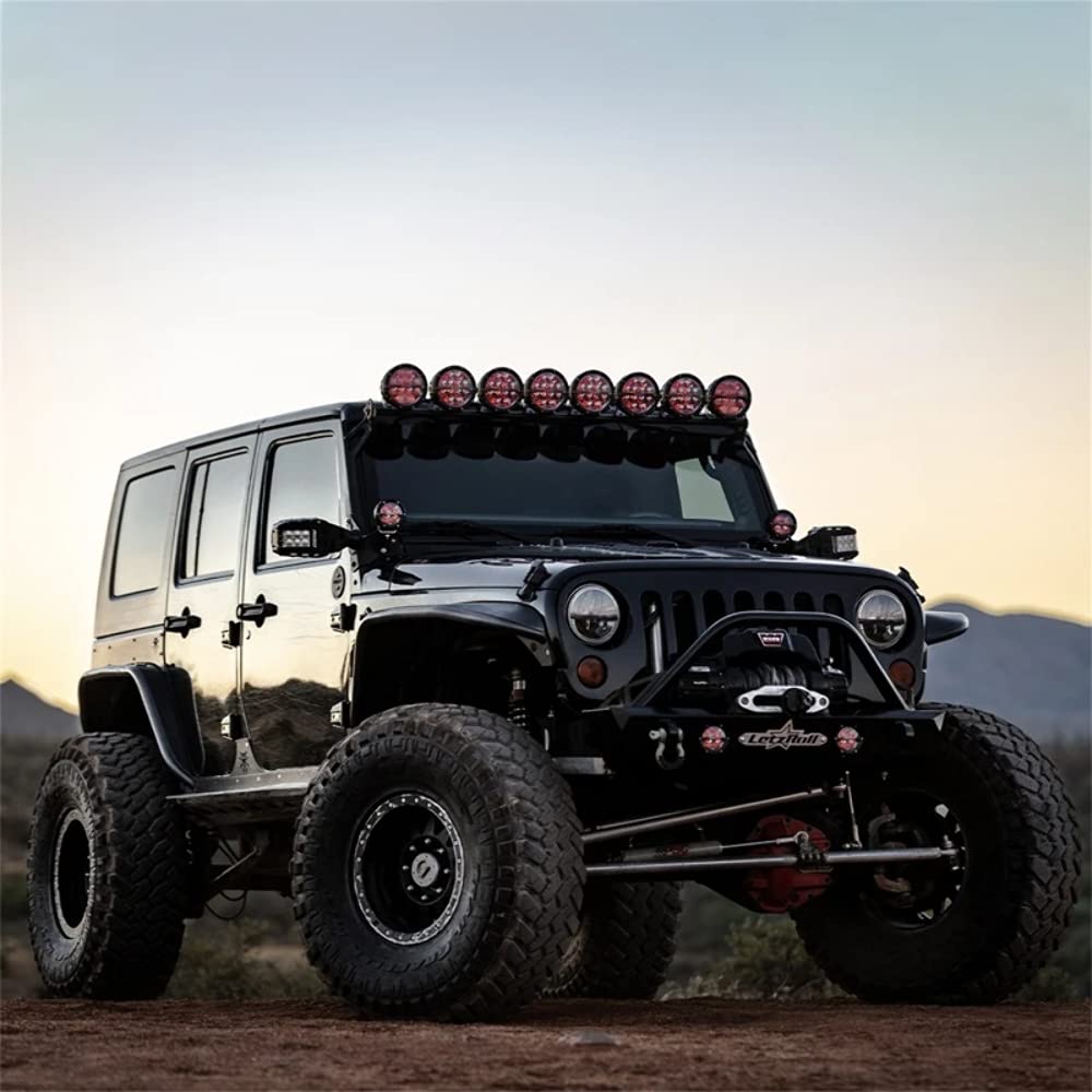 360-Series Rigid Industries (363675) 4in Light Covers - Black (Pair)