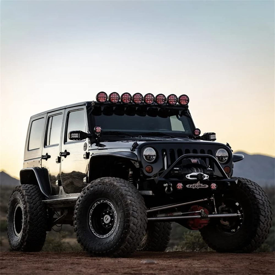 360-Series Rigid Industries (363675) 4in Light Covers - Black (Pair)