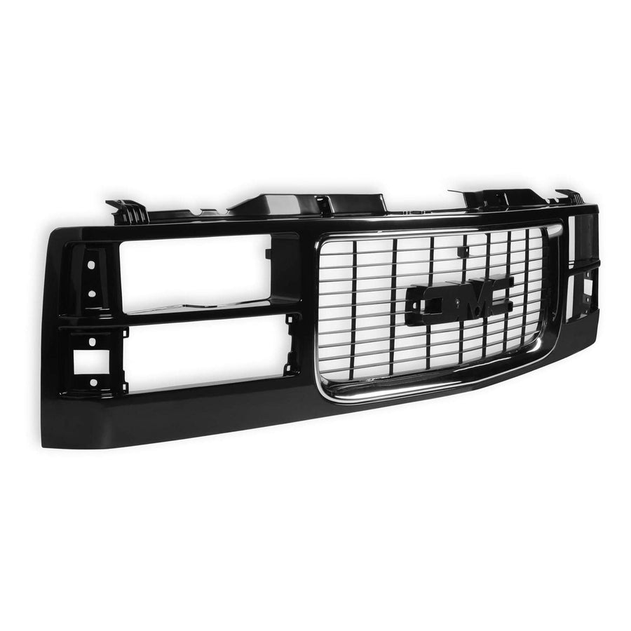 GMT400 GMC Grille - Holley Classic Trucks Composite Headlights - Black/Chrome