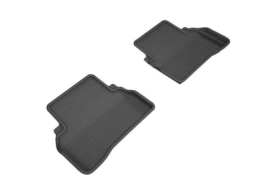 2015-2020 Mercedes Benz C-Class Sedan W205 3D MAXpider Kagu 2nd Row Floormats - Black (L1MB06921509)