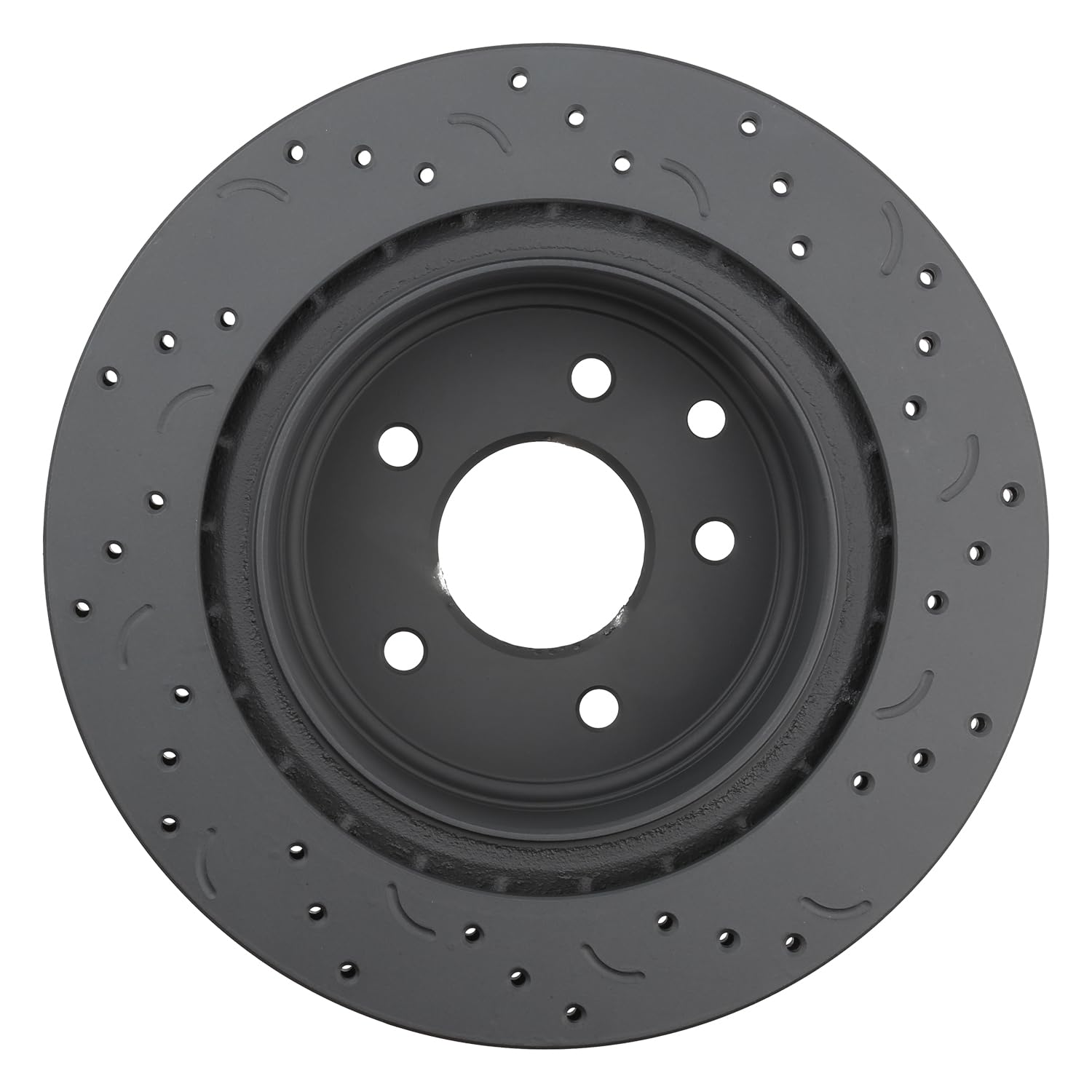 Hawk Performance Cross-Drilled and Slotted HTC4937 Talon Rotors