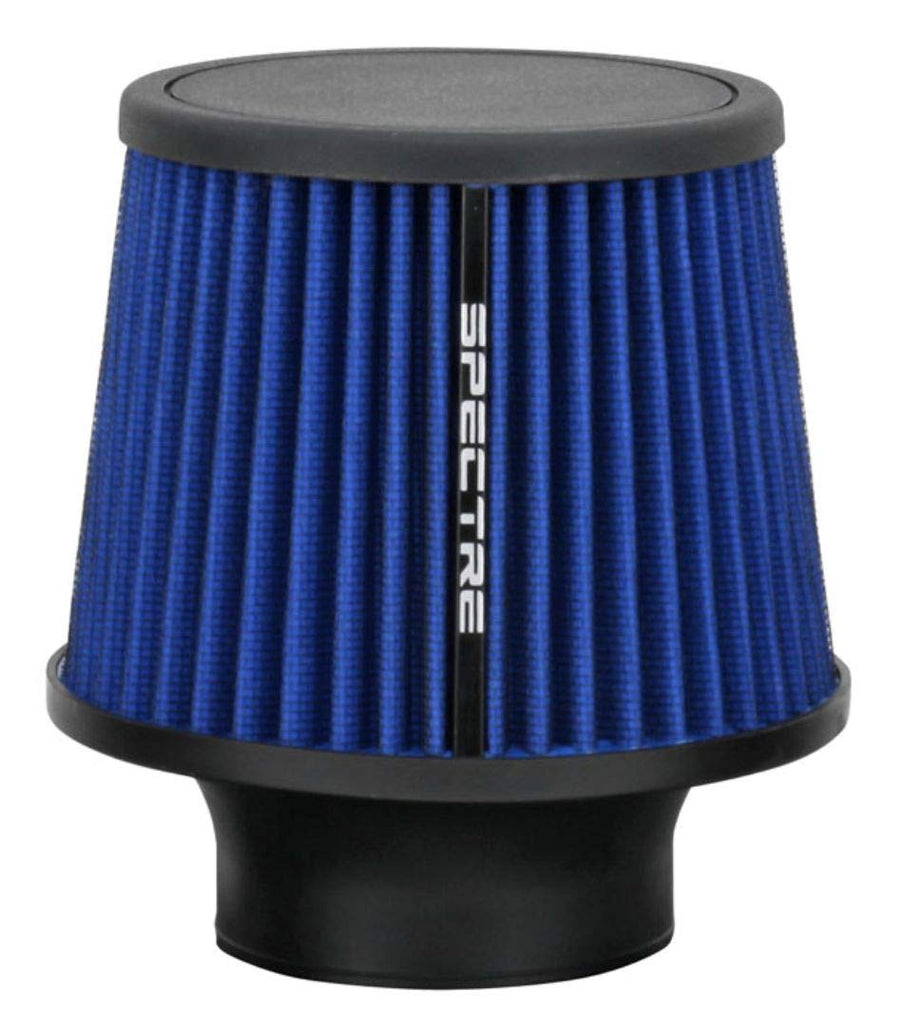 Universal Spectre Clamp-On Air Filter: High Performance, Washable Filter: Round Tapered; 3 in (76 mm) Flange ID; 6.5 in (165 mm) Height; 6 in (152 mm) Base; 4.75 in (121 mm) Top, SPE-9136