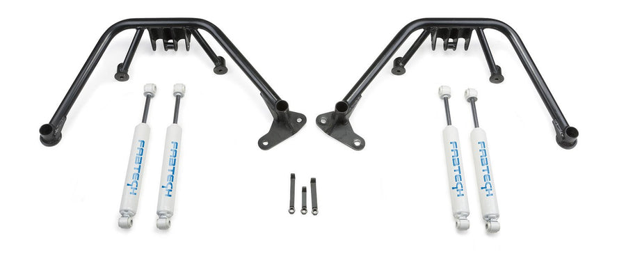 Fabtech Dual FTS21101 Shock Kit with Performance Shock for 6" RTS Suspension Lift 4WD GM 2500 HD