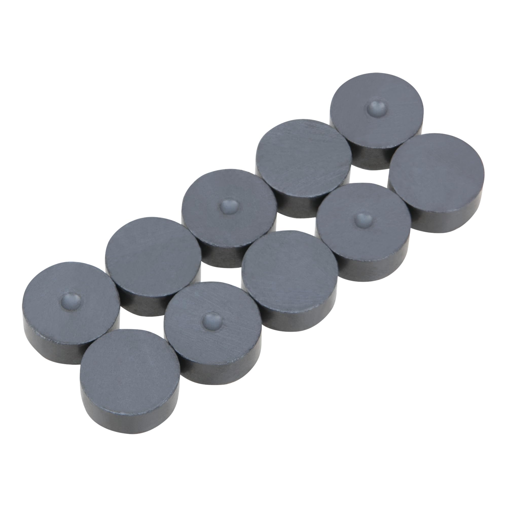 10Pc Performance Tool W12503 Ceramic Disc Magnets for Industrial, Scientific, and Home Use - Strong and Versatile Magnets with Easy-to-Use Design