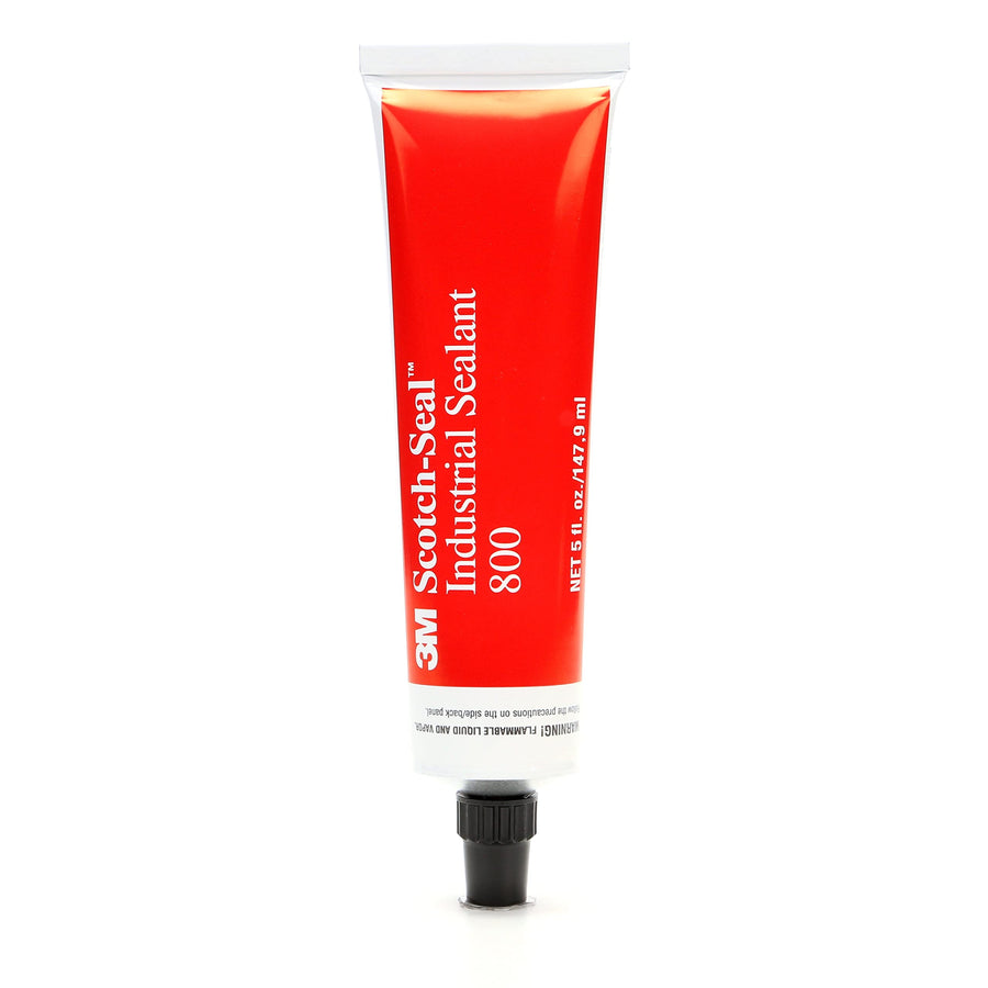 3M 800 Scotch-Seal Industrial Sealant, 5 oz Tube, Reddish Brown