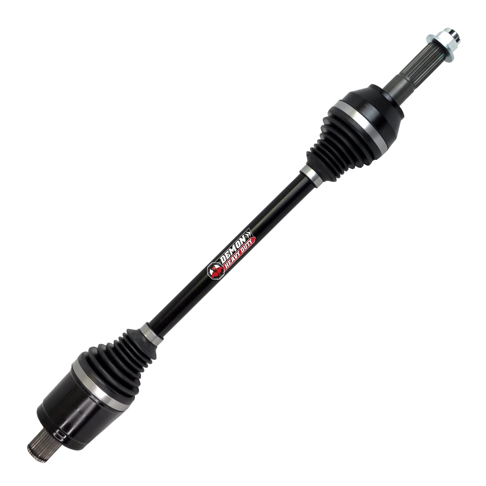 Demon Powersports Heavy Duty Rear Left/Right Axle for Polaris Ranger 570/900/1000/EV, in Dual Heat Treated High Strength, Wider Angles, See Fitment Details in Description OEM: 1333748, 1337121