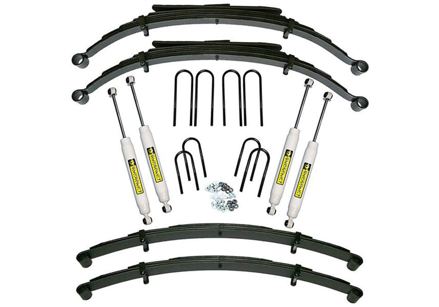 SUPERLIFT SUSPENSION RealTruck 4" Lift Kit for Chevy/GMC K-Series | Complete Lift Kit with Front & Rear Shadow Series Shocks | K438 | Fits 1973-1991 Chevrolet K20 / 3/4 Ton Suburban 4WD