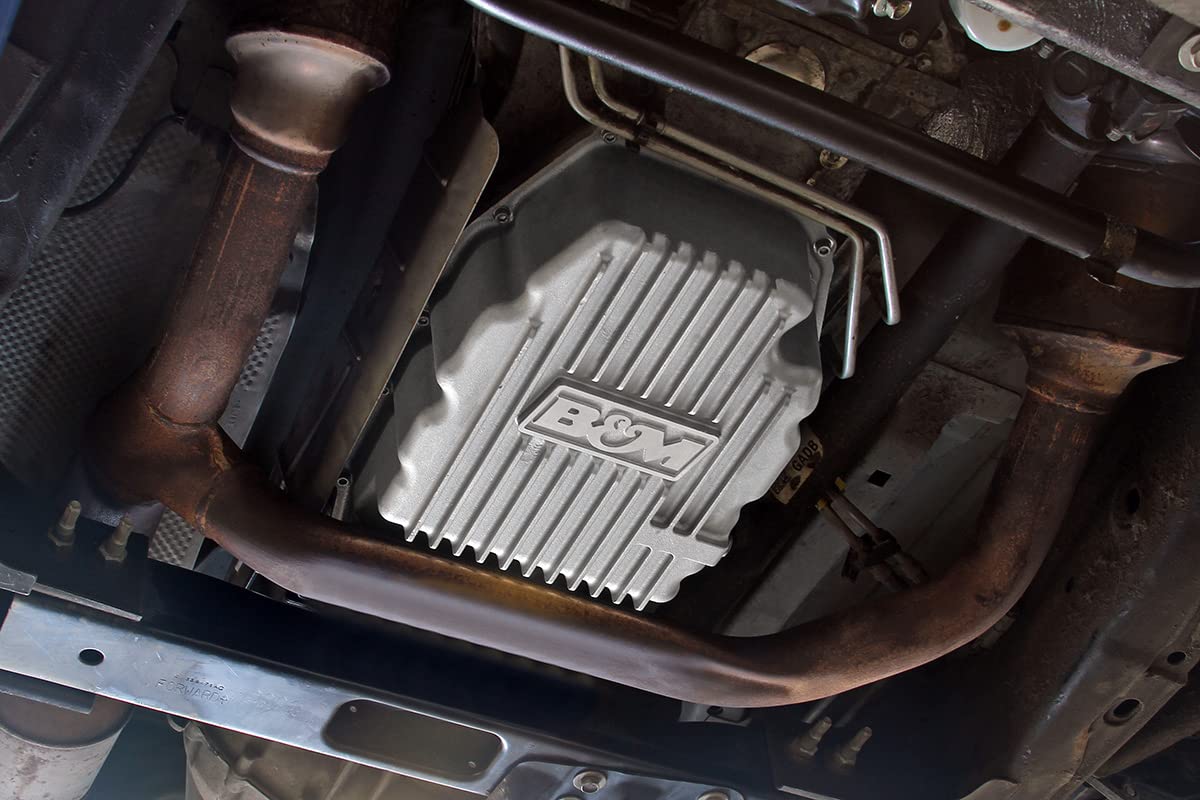 Hi-Tek B&M 70399 Transmission Pan Natural