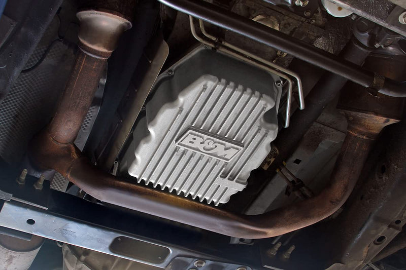 Hi-Tek B&M 70399 Transmission Pan Natural