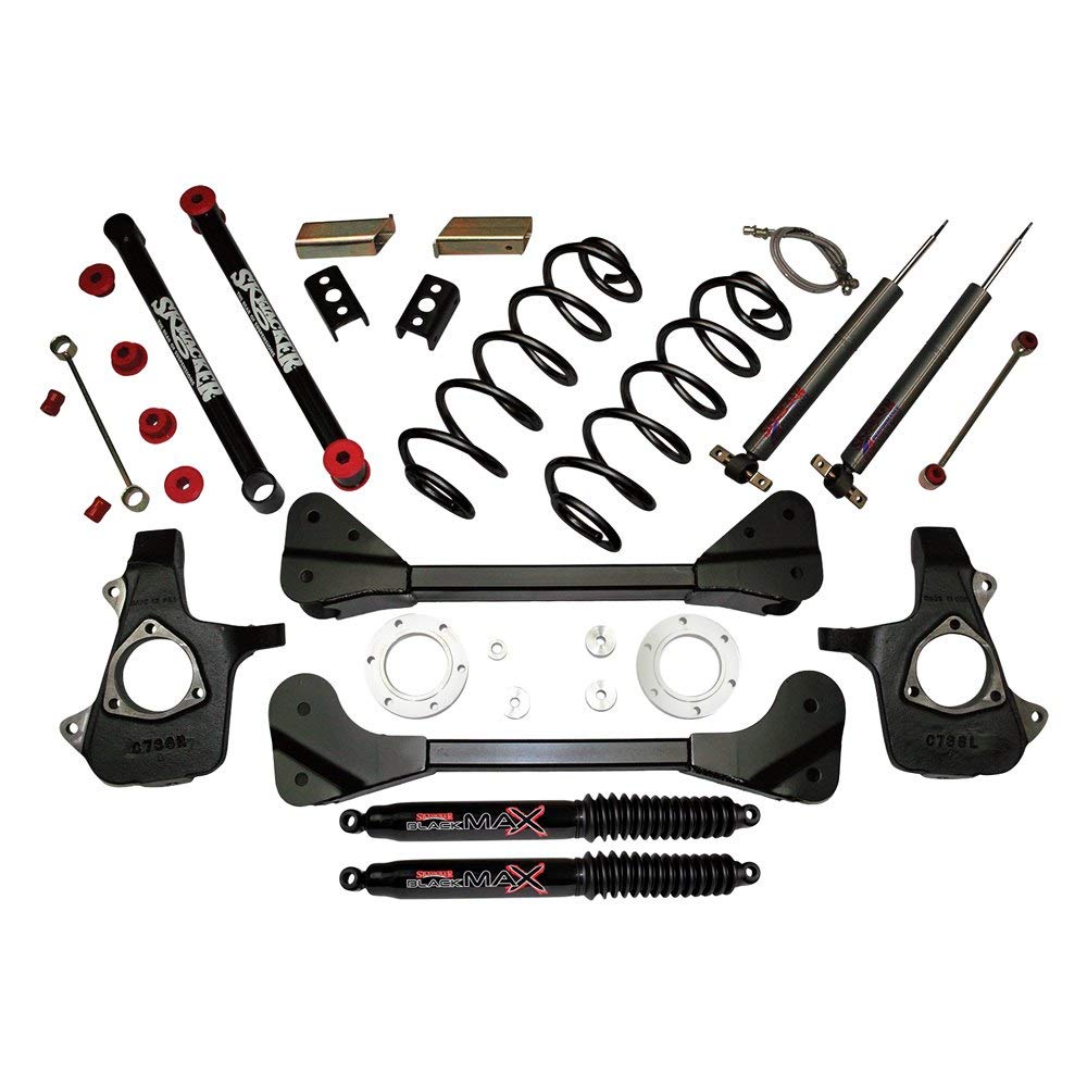 Skyjacker Suspension Lift Kit C7361SK-B w/Shock Black MAX Shocks 3-3.5 in. Lift For Use w/Non-Autoride Models Install Time 8 Hrs.