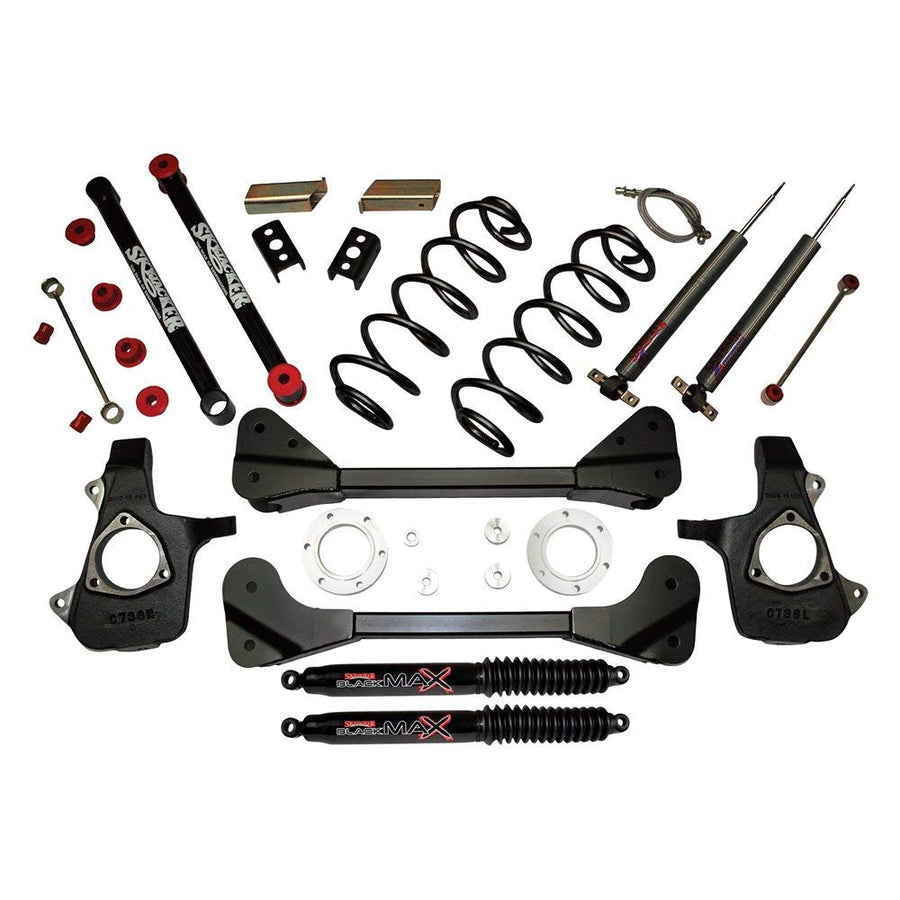 Skyjacker Suspension Lift Kit C7361SK-B w/Shock Black MAX Shocks 3-3.5 in. Lift For Use w/Non-Autoride Models Install Time 8 Hrs.