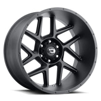 20x12 Vision 360 Sliver 6x135 -51mm Black/Machined Wheel Rim 20" Inch