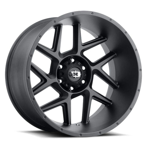 20x12 Vision 360 Sliver 6x135 -51mm Black/Machined Wheel Rim 20" Inch