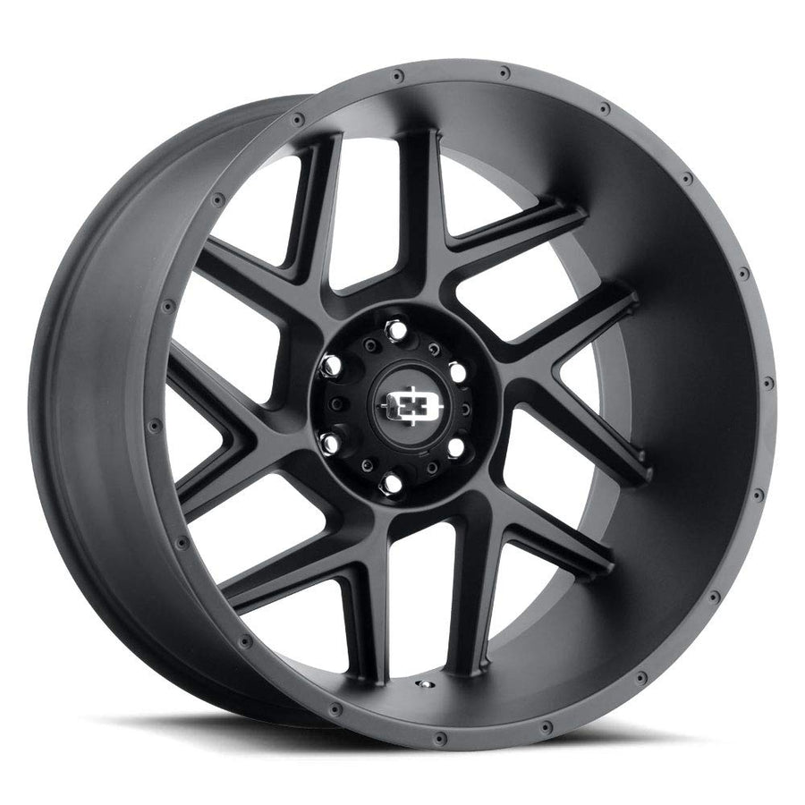 Off-Road Vision Sliver Wheel - 360 Series - Gloss Black with Machined Face - 20" x 10", -29 Offset, 6x139.7 Bolt Pattern, 106.2mm Hub