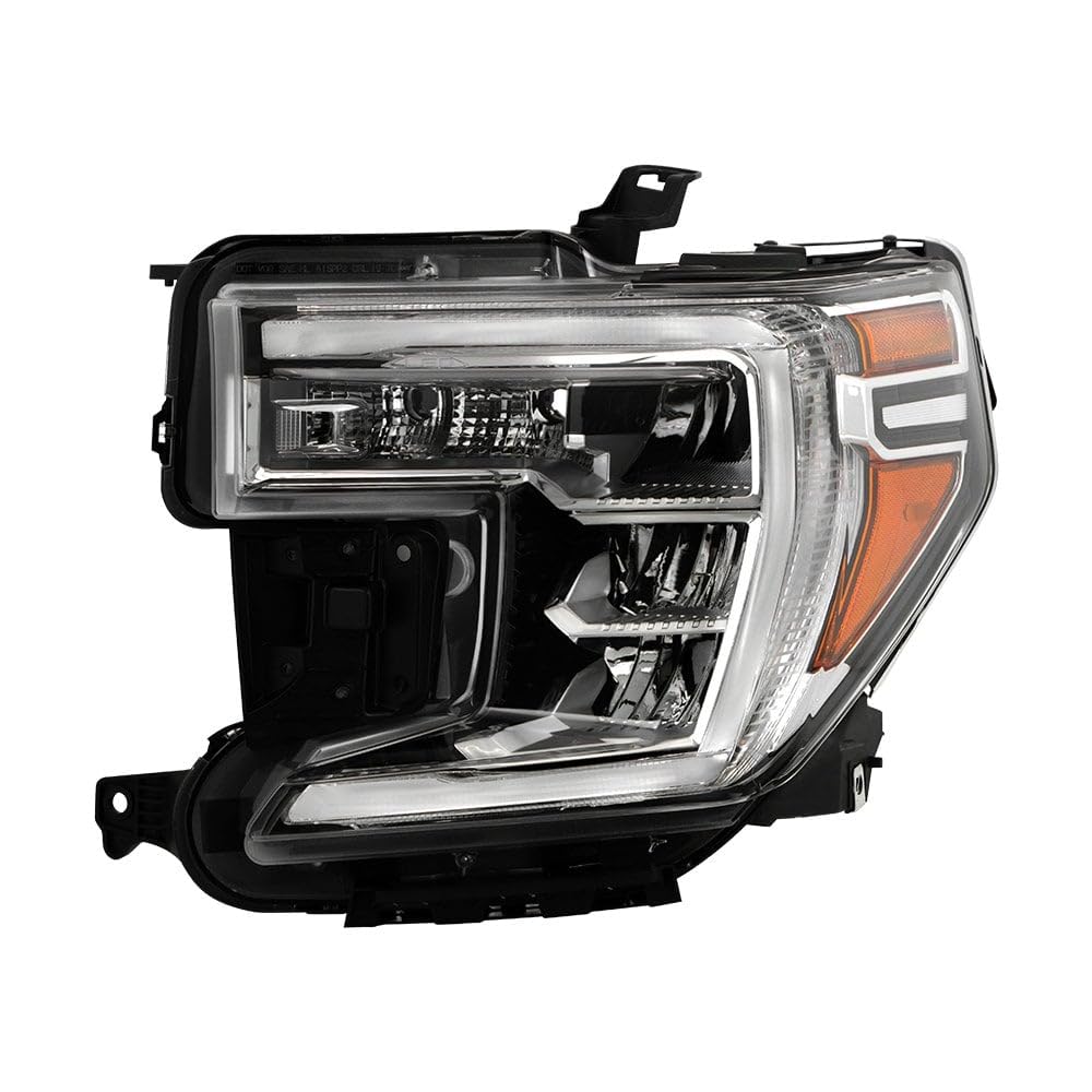 GMC Sierra 1500 19-22 Spyder (POE) Halogen Signal w/LED high Low Beam Headlight - OE Left (84621804)