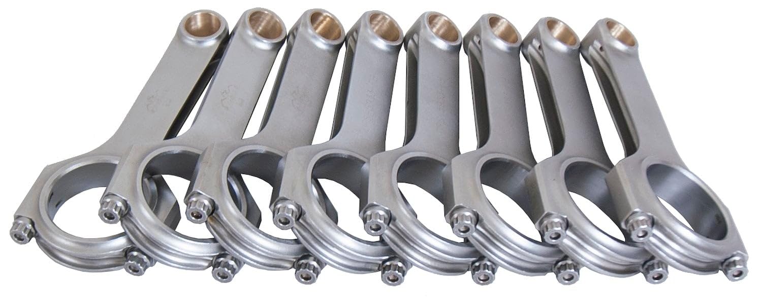 Eagle H-Beam 5933F3D Connecting Rods: Ford, 4.6 (set of 8) - ARP 2000 bolts