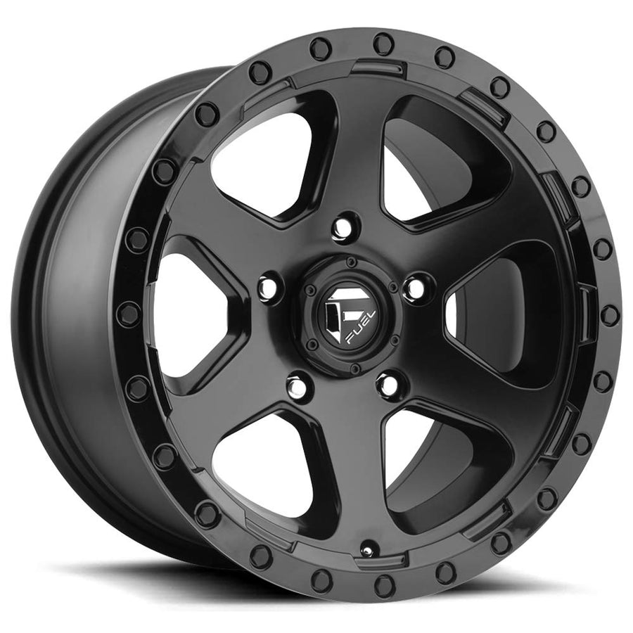 FUEL Ripper 18x9 Black Matte D589 6x5.5-12 offset