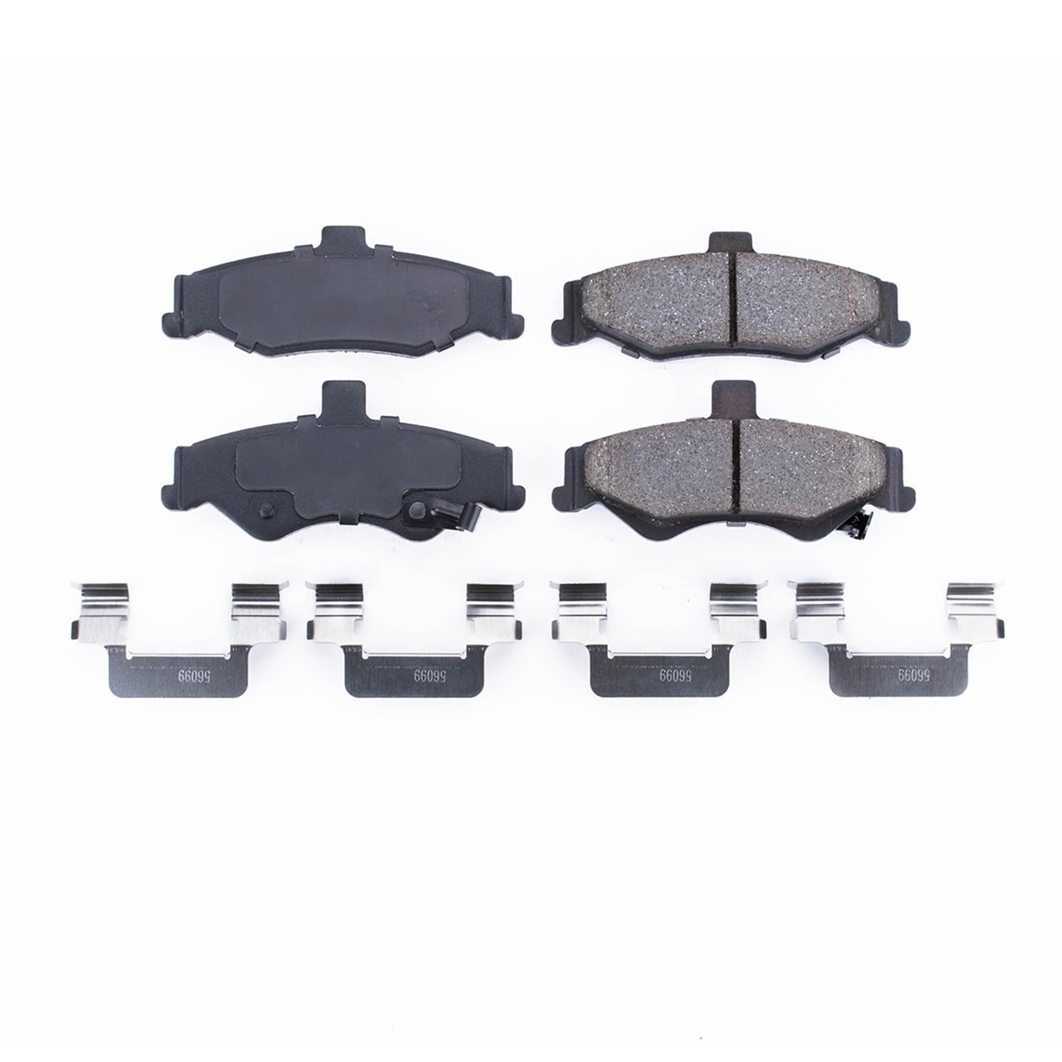 Power Stop Brake Kit Rear For Chevrolet Camaro 1998-02 | Pontiac Firebird 1998-02 - Ceramic Brake Pads With Installation Hardware, 17-750